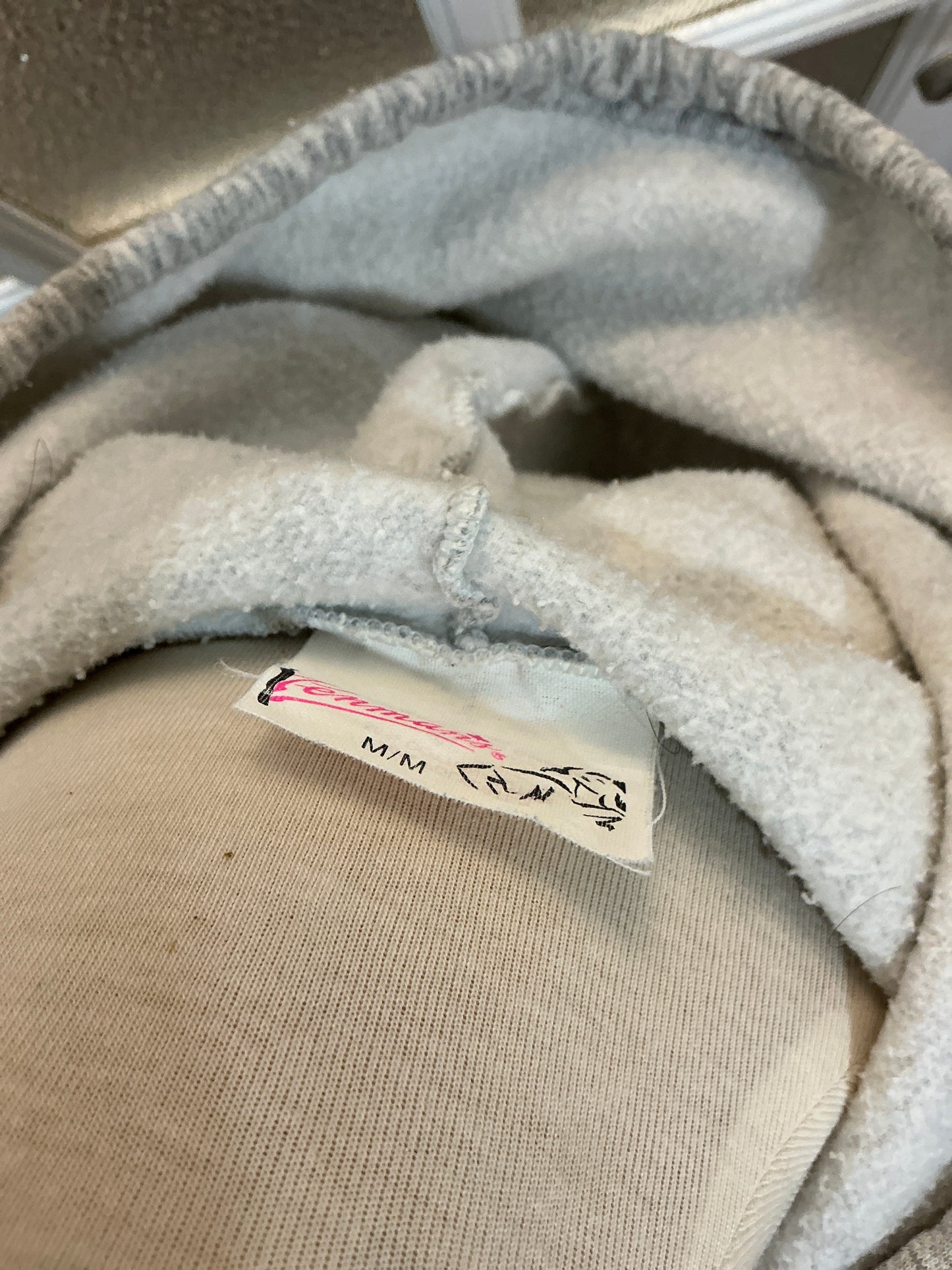 Classic Gray Pullover Hoodie – Cougar, Size Medium