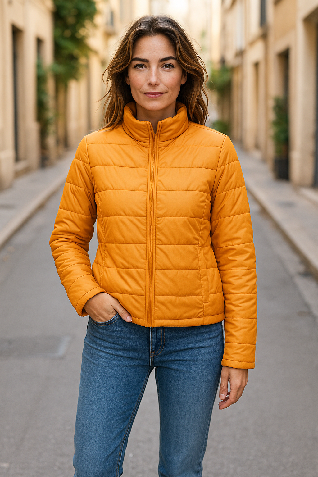 Denver Hayes Women’s Quilted Lightweight Jacket – Size Large