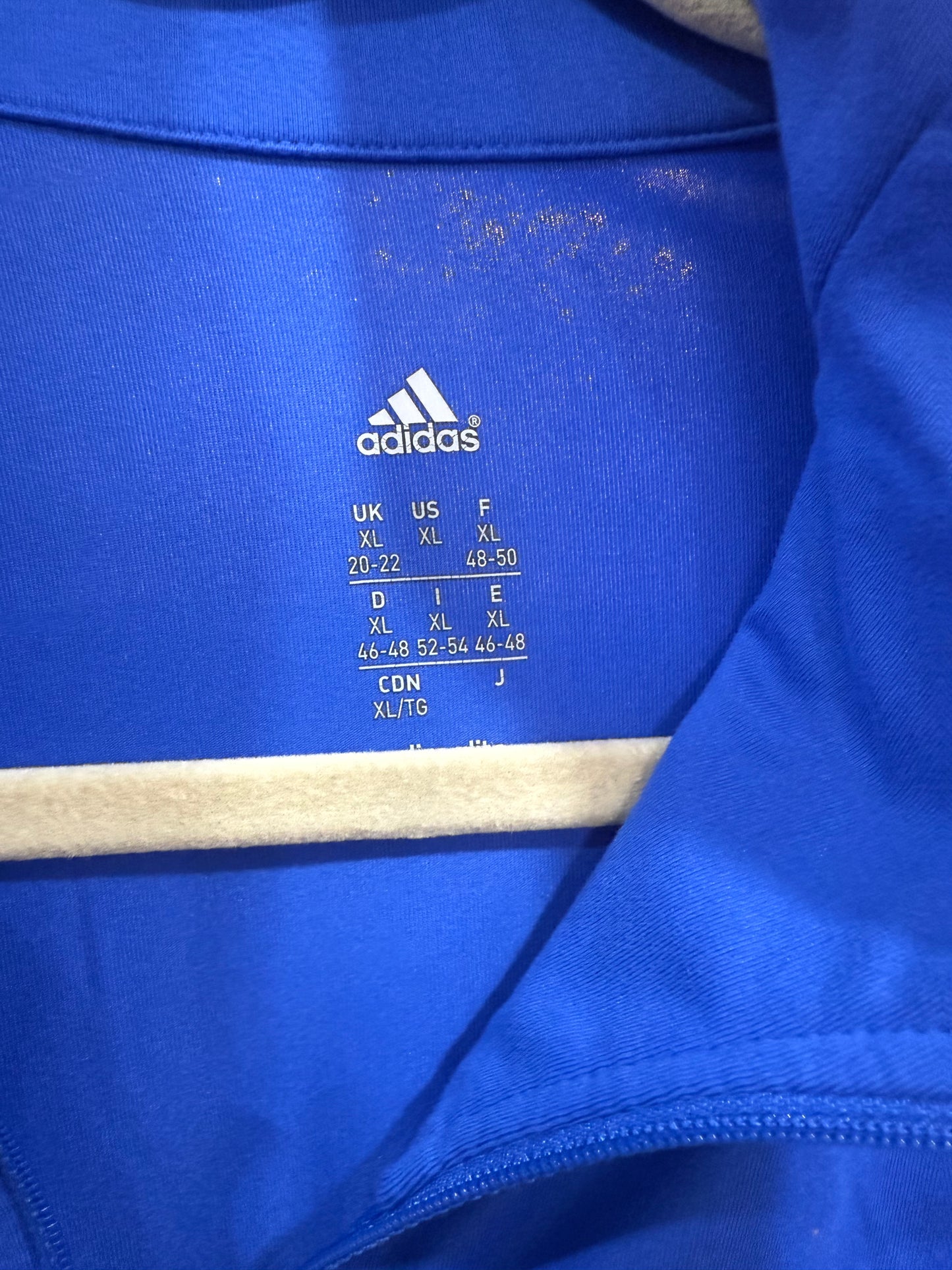 Adidas Men’s Performance Full Zip Pullover – Size XL