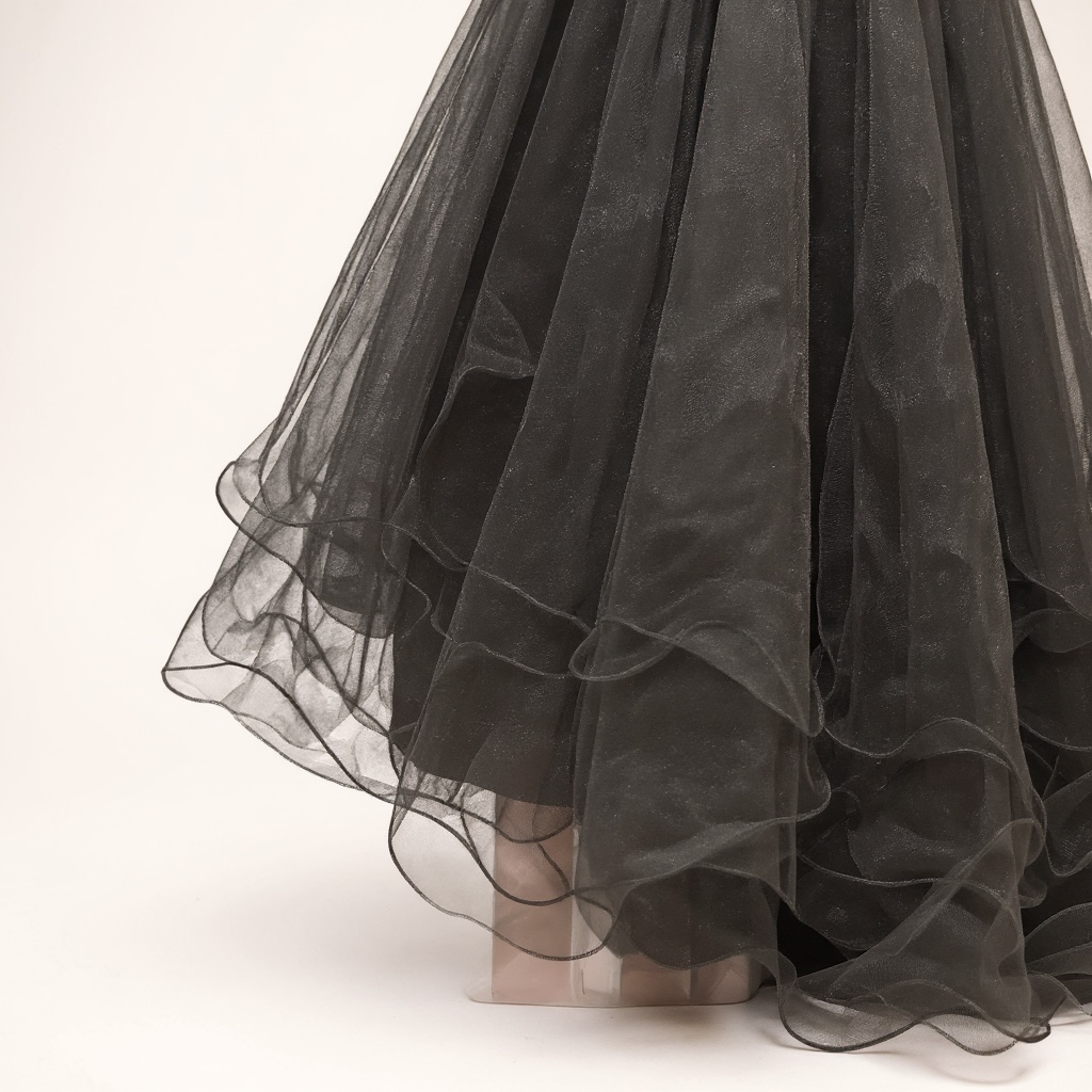 Rinascimento black mini cocktail dress