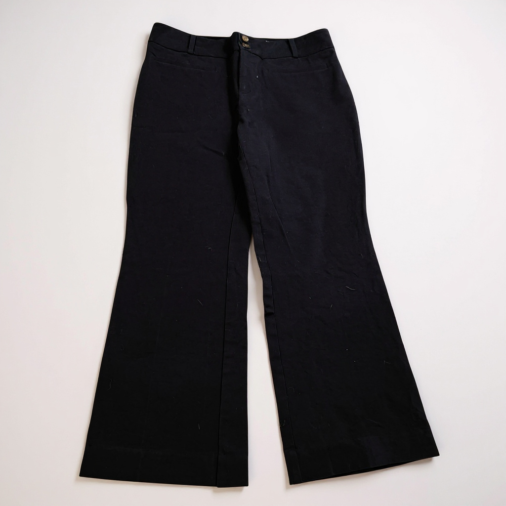 Anthropologie Black Wide-Leg Jeans – Women’s