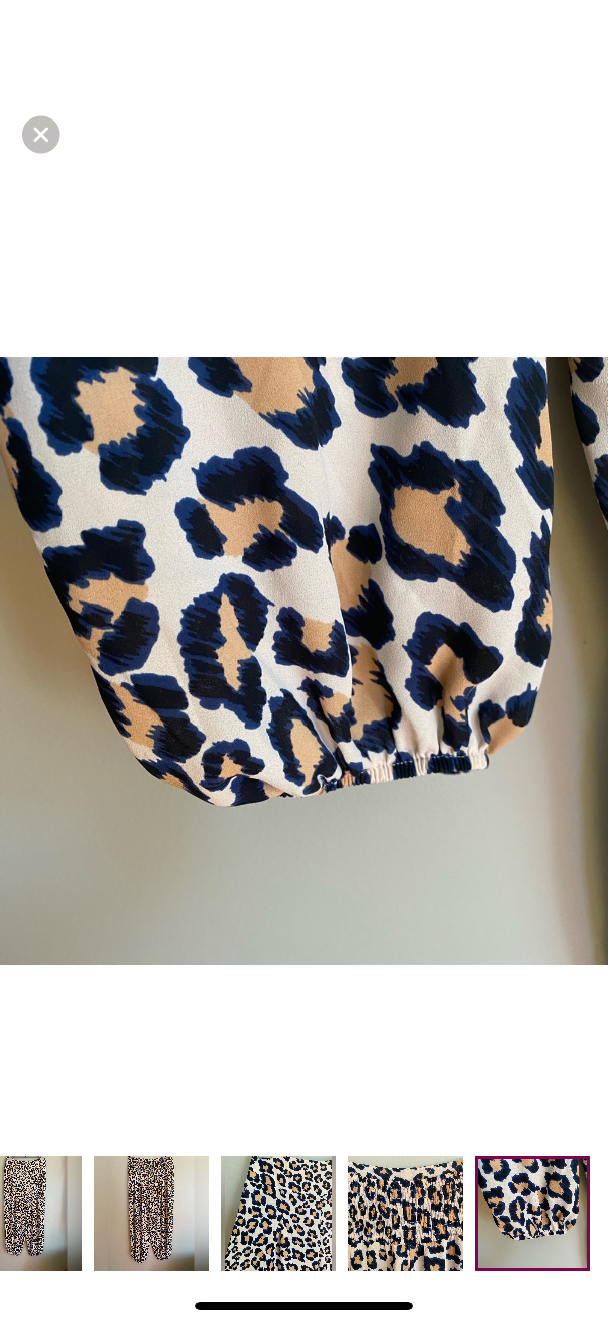 Victoria’s Secret Leopard Print Two-Piece Set – Size Large