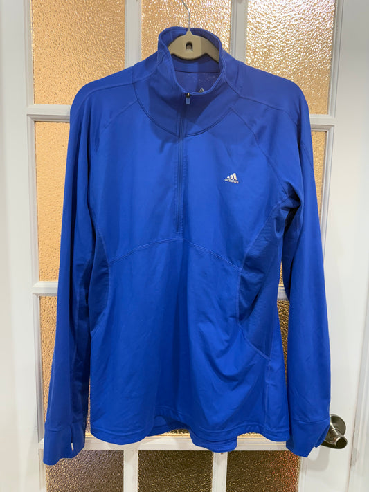 Adidas Men’s Performance Full Zip Pullover – Size XL